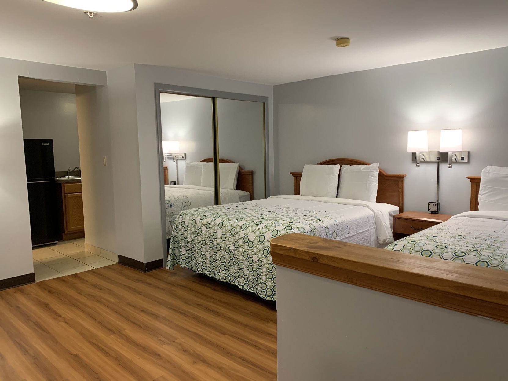 Free WiFi, bed sheets, alarm clocks, wheelchair access