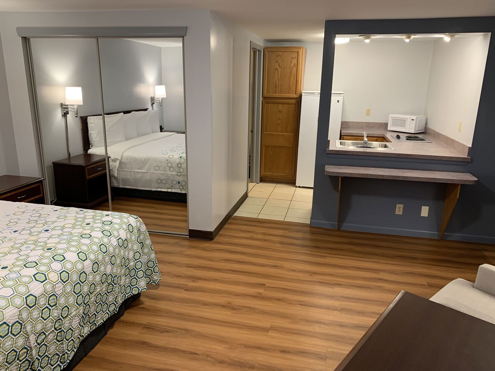Free WiFi, bed sheets, alarm clocks, wheelchair access