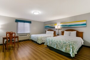 Wi-Fi de cortesia, roupa de cama, despertadores