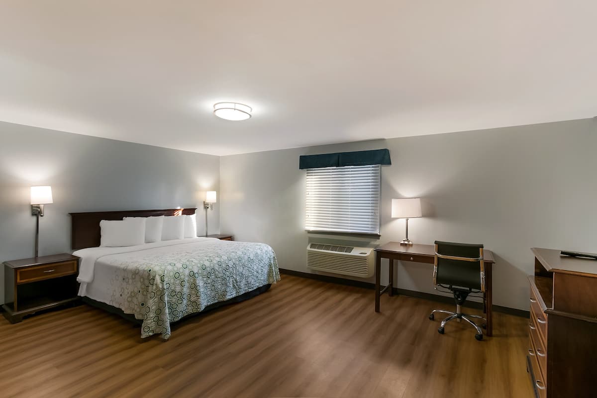 Wifi gratis, ropa de cama, despertador y acceso para silla de ruedas