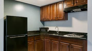 Fridge, microwave