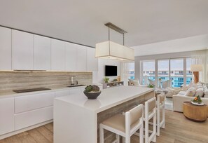 Room, 2 Bedrooms, Balcony, Ocean View (PH) | Private kitchen - 1 Hotel South Beach (Miami Beach)