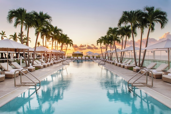 Rooftop pool