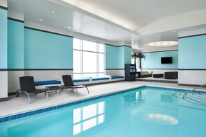 Una piscina techada