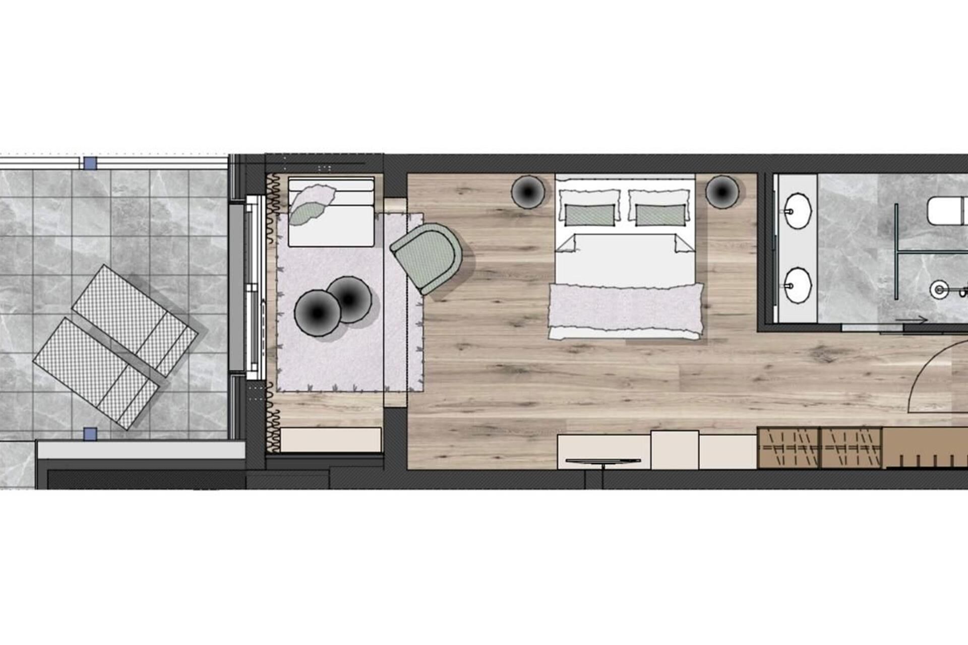 مخطط تصميم الطابق