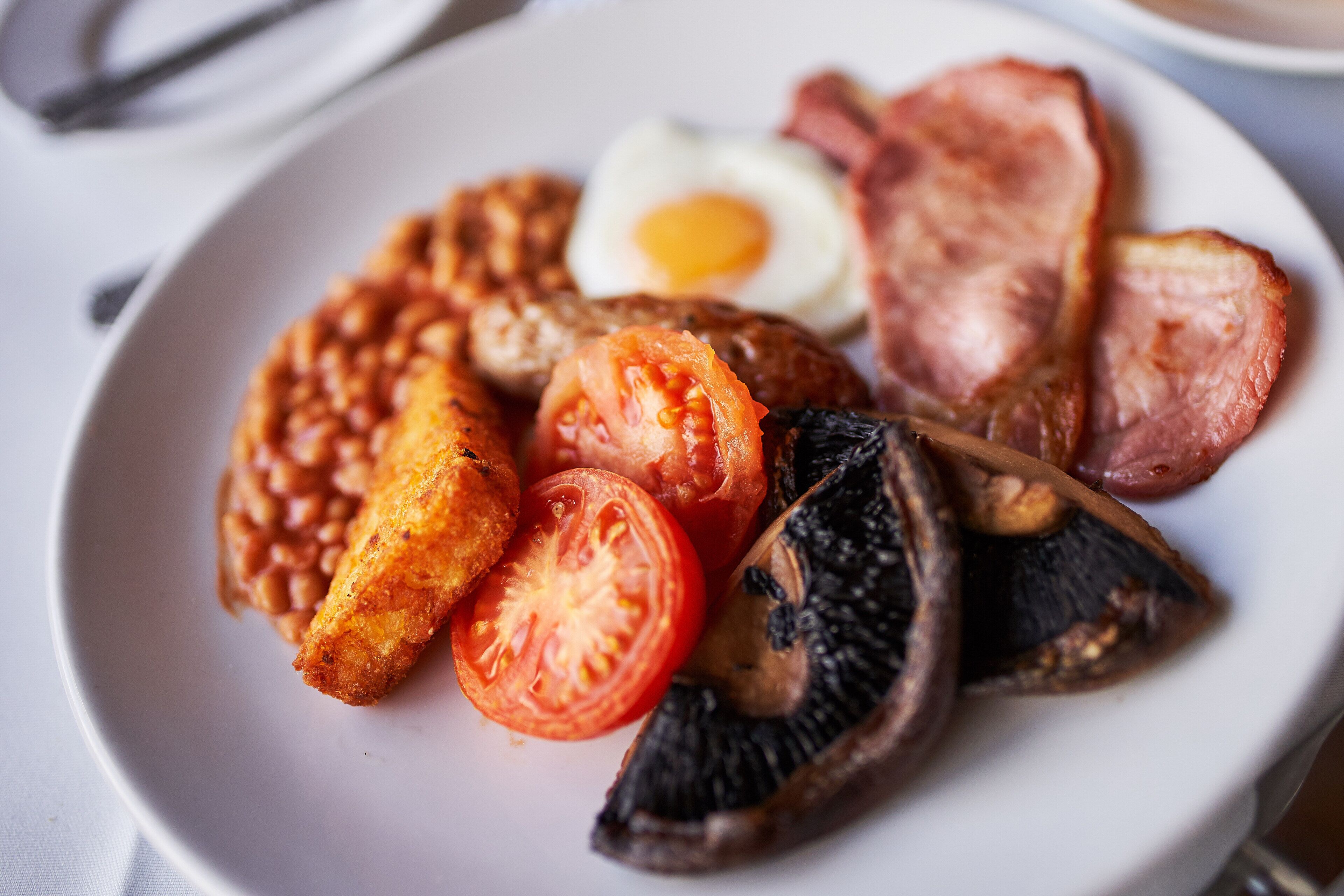 daily buffet breakfast (gbp 10.95 per person)