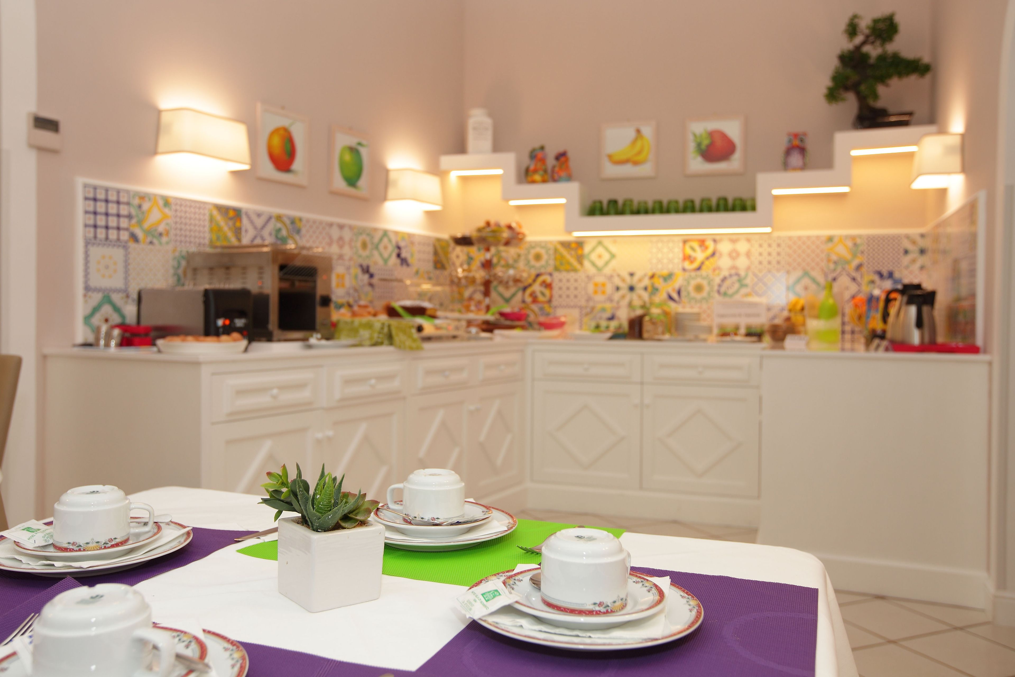 daily buffet breakfast (eur 15 per person)