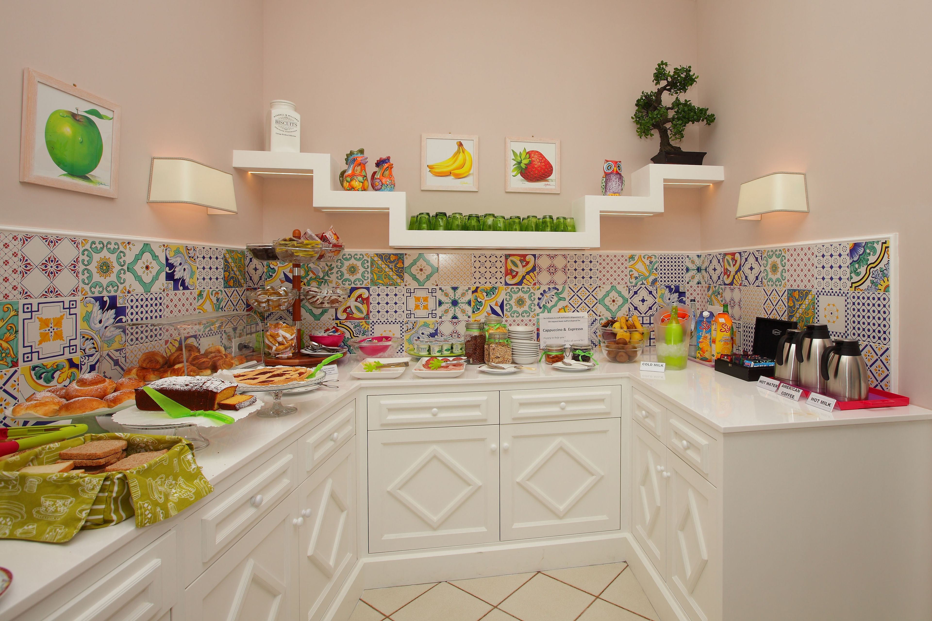 daily buffet breakfast (eur 15 per person)