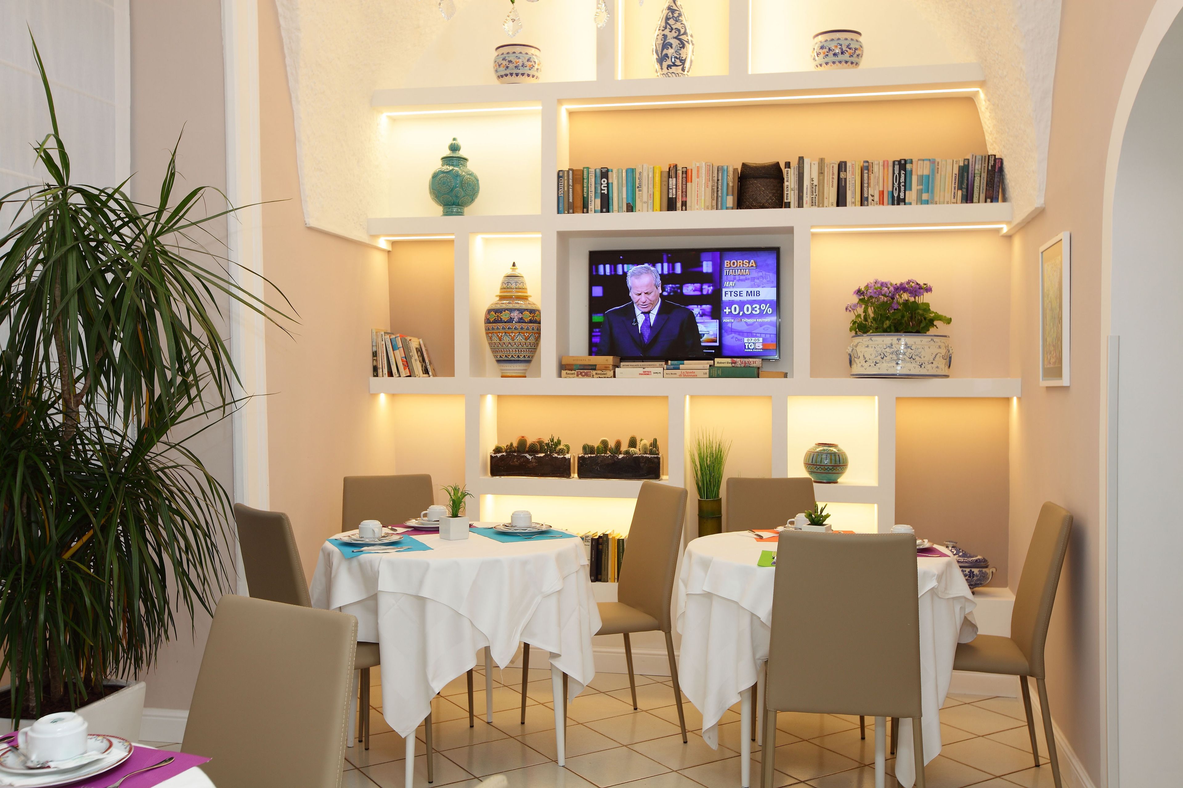 Daily buffet breakfast (EUR 15 per person)