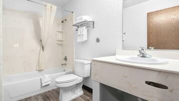 Hair dryer, towels