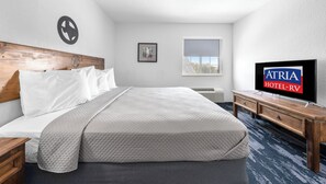 Strykejern/-brett, wi-fi (inkludert), sengetøy og vekkerklokke