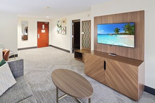 Suite, 1 King Bed with Sofa bed (Additional Living Area) | Premium bedding, pillowtop beds, in-room safe, desk