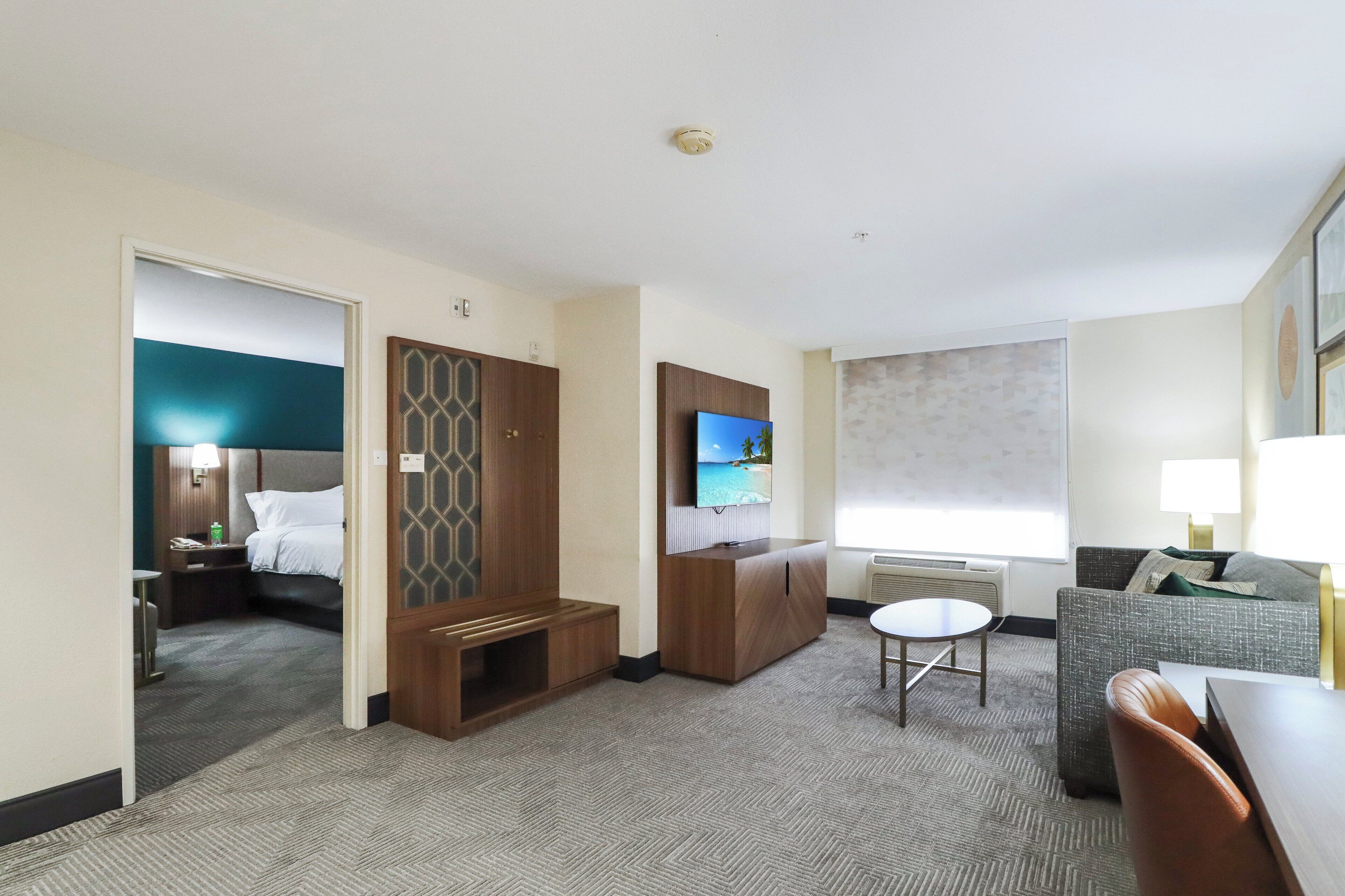 Suite, 1 King Bed with Sofa bed (Additional Living Area) | Premium bedding, pillowtop beds, in-room safe, desk