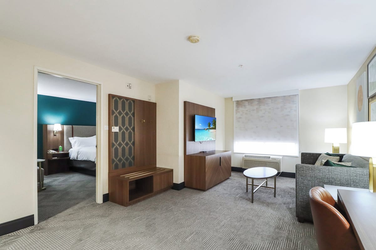 Suite, 1 King Bed with Sofa bed (Additional Living Area) | Premium bedding, pillowtop beds, in-room safe, desk