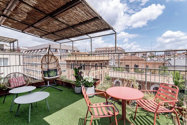 Panoramic-Doppelzimmer, Terrasse