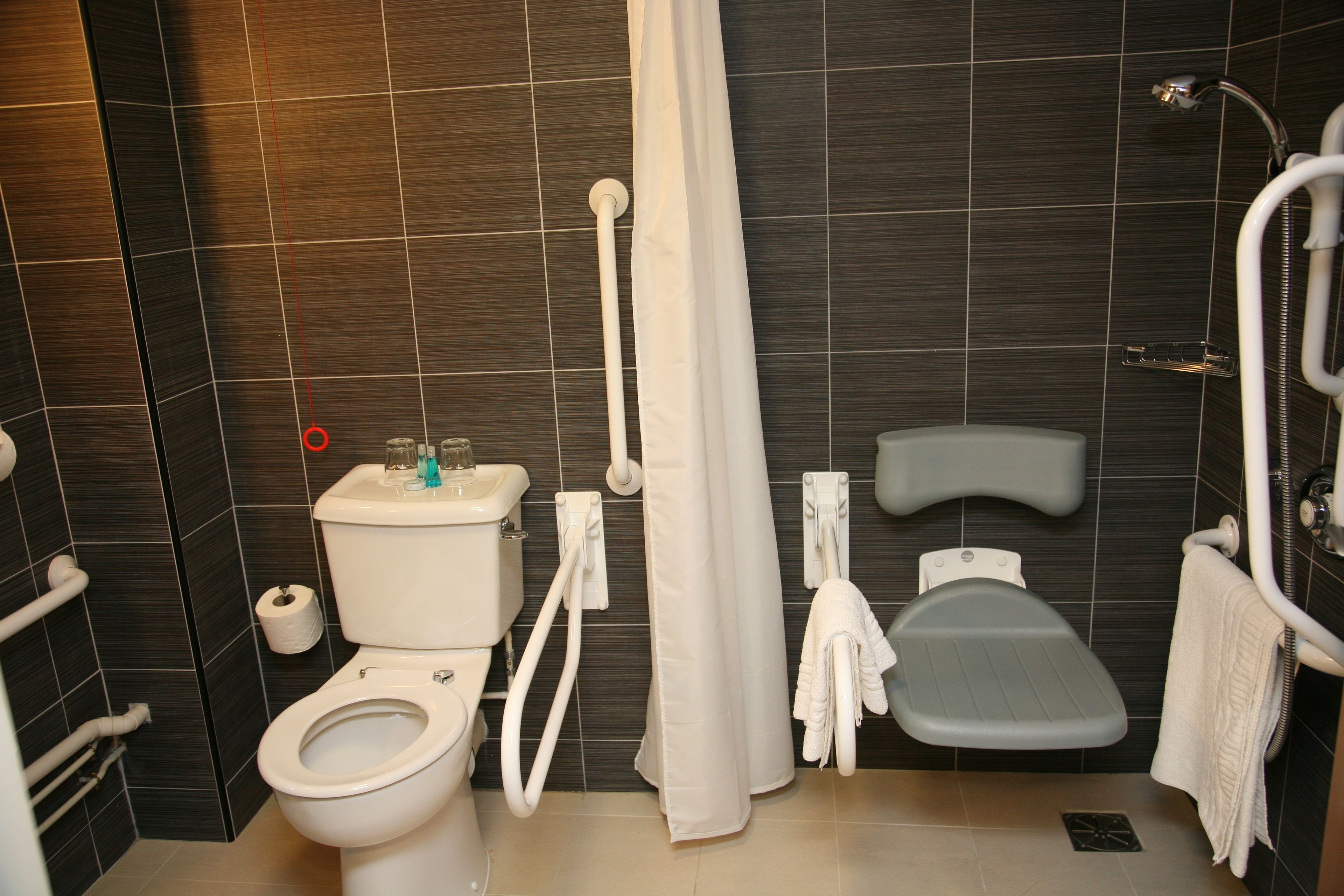 standard double room, accessible | bathroom | combined shower/bathtub, free toiletries, towels