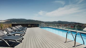 Piscina en la azotea