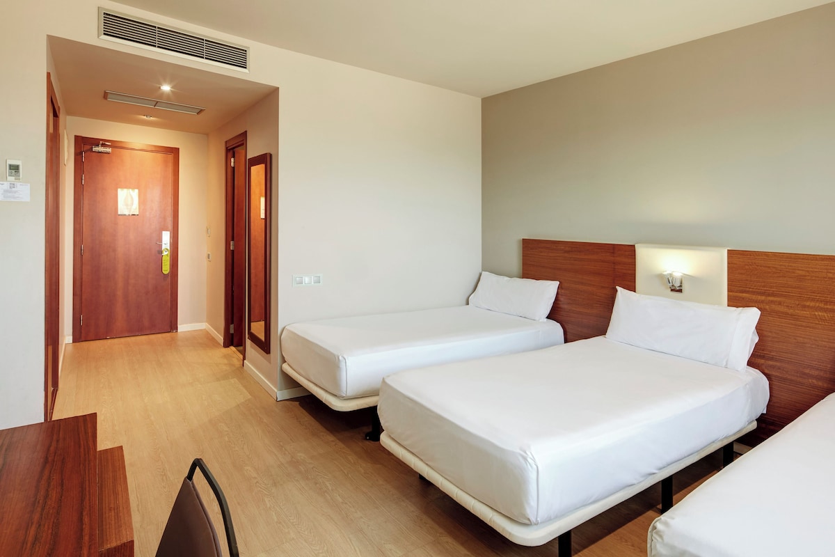 Classic Twin Room (con Cama Extra) | Minibar, in-room safe, soundproofing, free WiFi