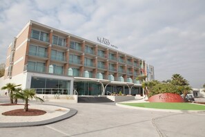 Uitzicht vanuit accommodatie