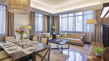 Apartment, 3 Bedrooms (Breakfast on weekdays only except P.H) | Living area | TV