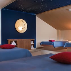 Salas de tratamiento para parejas, un sauna, baño turco