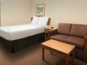 Desk, iron/ironing board, free WiFi, bed sheets