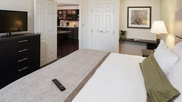 1 quarto, roupas de cama premium, cofres nos quartos