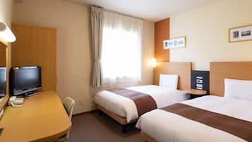 Room, 2 Single Beds, Non Smoking | Premium bedding, desk, soundproofing, free WiFi