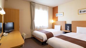 Room, 2 Twin Beds, Non Smoking | Premium bedding, desk, soundproofing, WiFi (free)