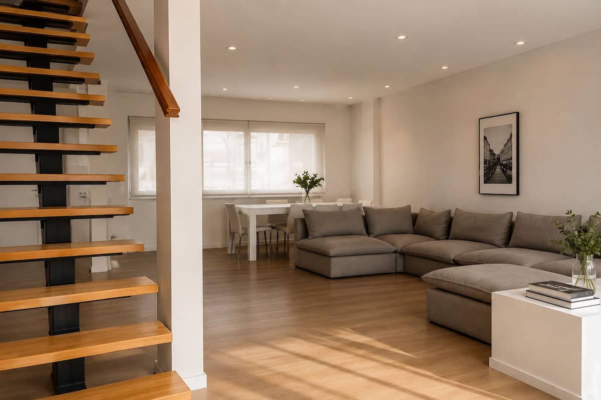 Appartement Duplex Luxe | Coin séjour