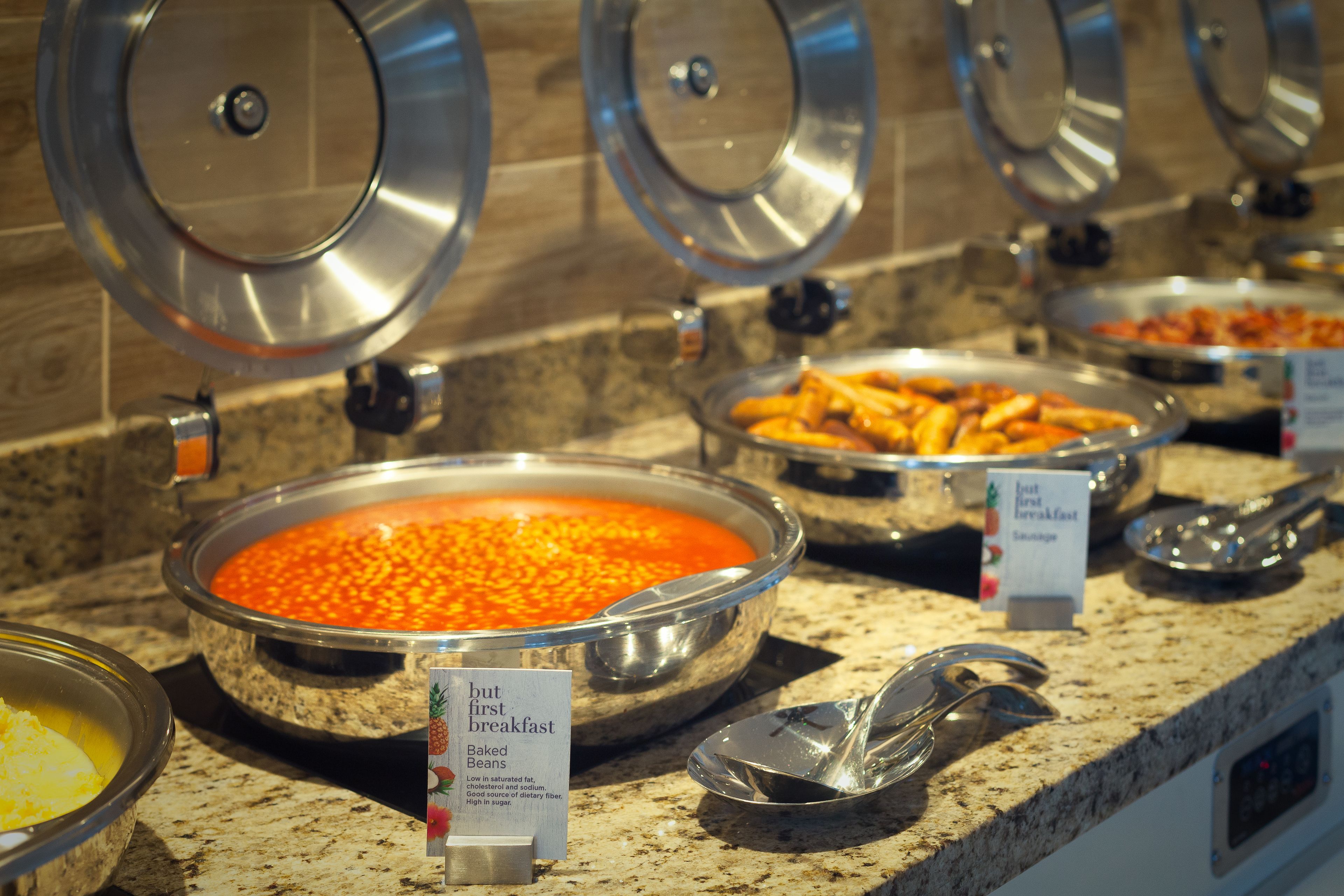 Free buffet breakfast