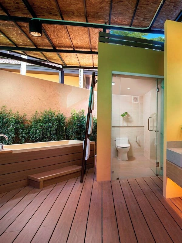 Villa, 1 Bedroom, Private Pool | Bathroom | Free toiletries, hair dryer, bidet, towels