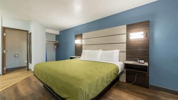 1 chambre, literie hypoallergénique, bureau
