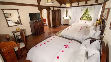 1 habitación, ropa de cama de alta calidad y colchones con pillow-top