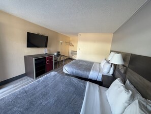 Premium Room, 2 Queen Beds | Soundproofing, free WiFi, bed sheets