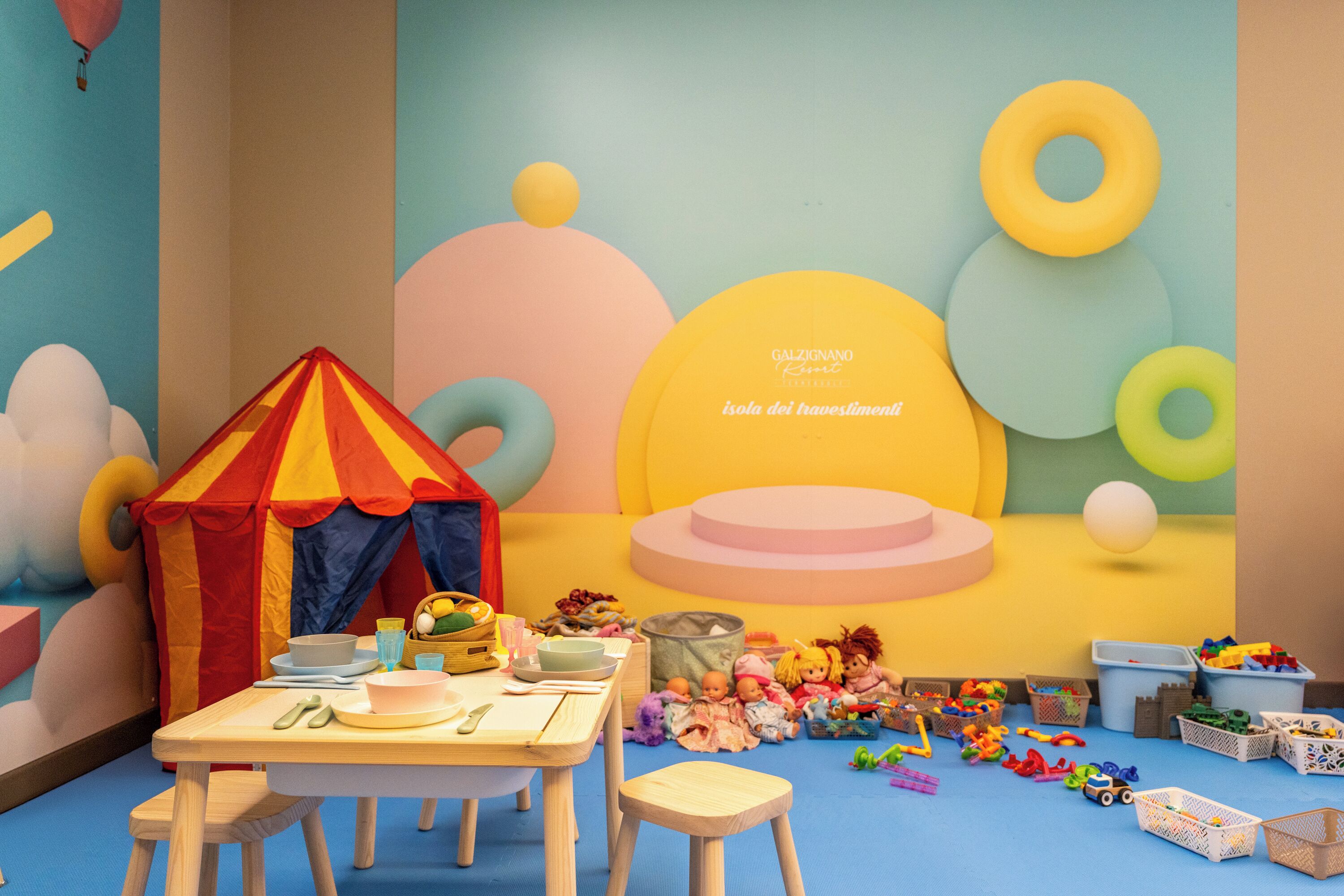 Aire de jeux - intérieure