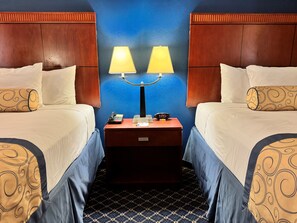 Room, 2 Queen Beds, Non Smoking | Desk, iron/ironing board, free cots/infant beds, free WiFi