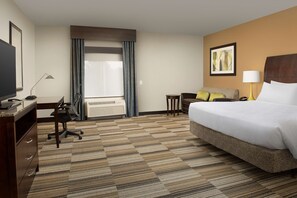 Seprai antialergi, tempat tidur Select Comfort, dan meja kerja