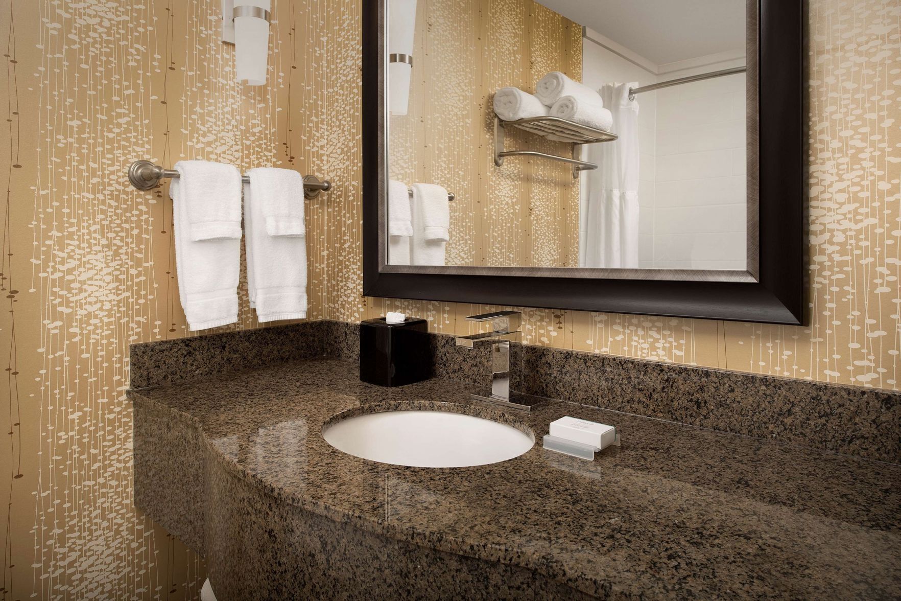 Bathroom | Free toiletries, hair dryer, towels