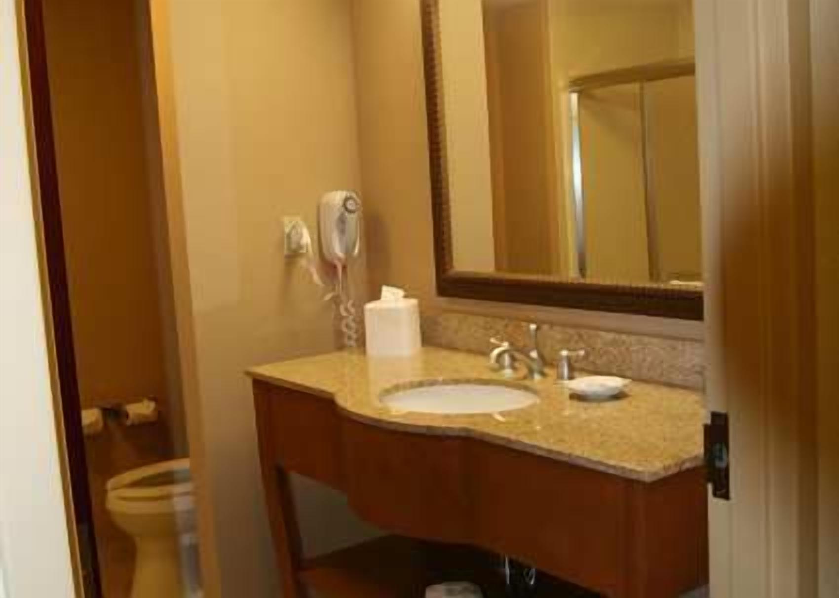 standard room, 1 king bed | bathroom sink