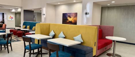 Sitteområde i lobbyen