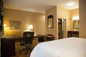 In-room safe, blackout curtains, soundproofing, iron/ironing board