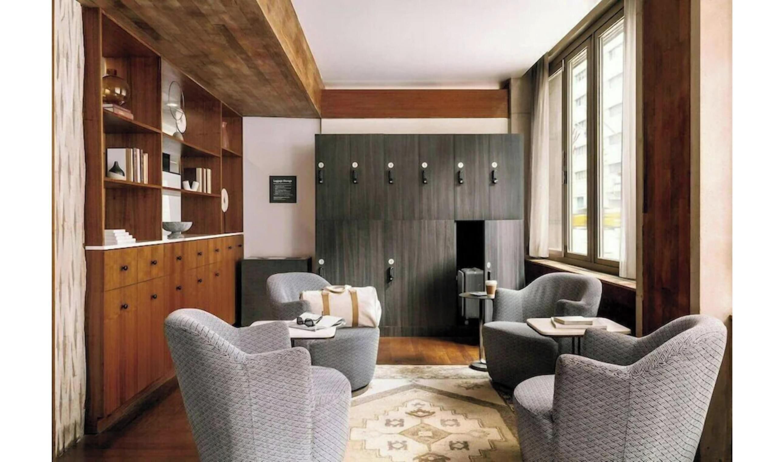 Lobby sitting area