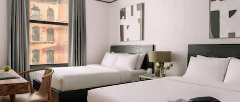 Kostenloses Internet per Kabel, Bettwäsche, Wecker