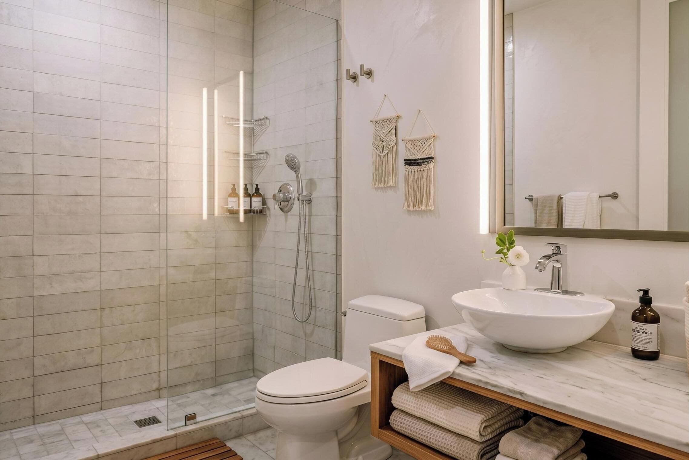 Kamer, 1 queensize bed, niet-roken | Badkamer | Designer toiletartikelen, een haardroger, handdoeken