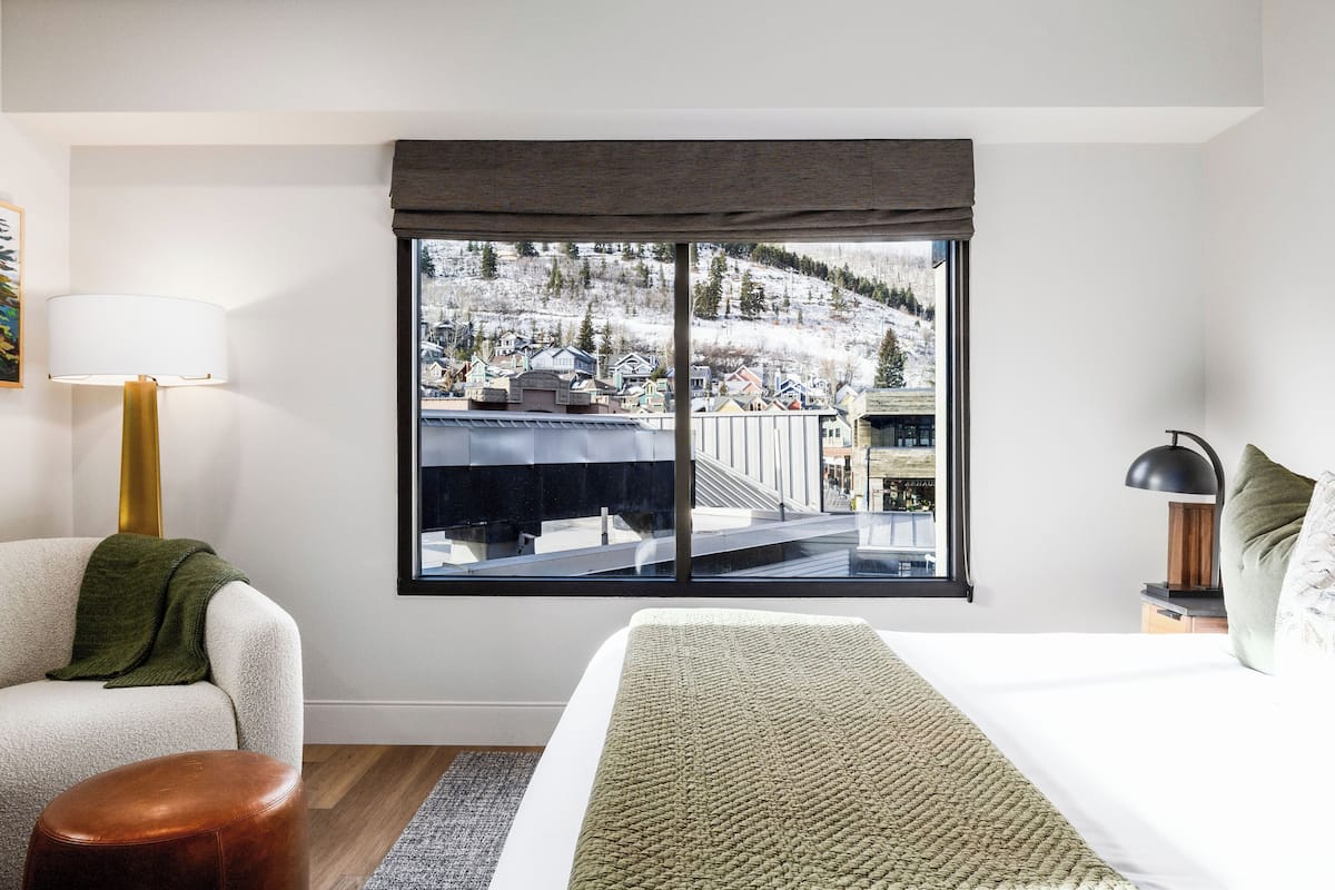 Premium bedding, individually decorated, soundproofing