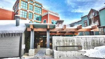 Fachada da propriedade