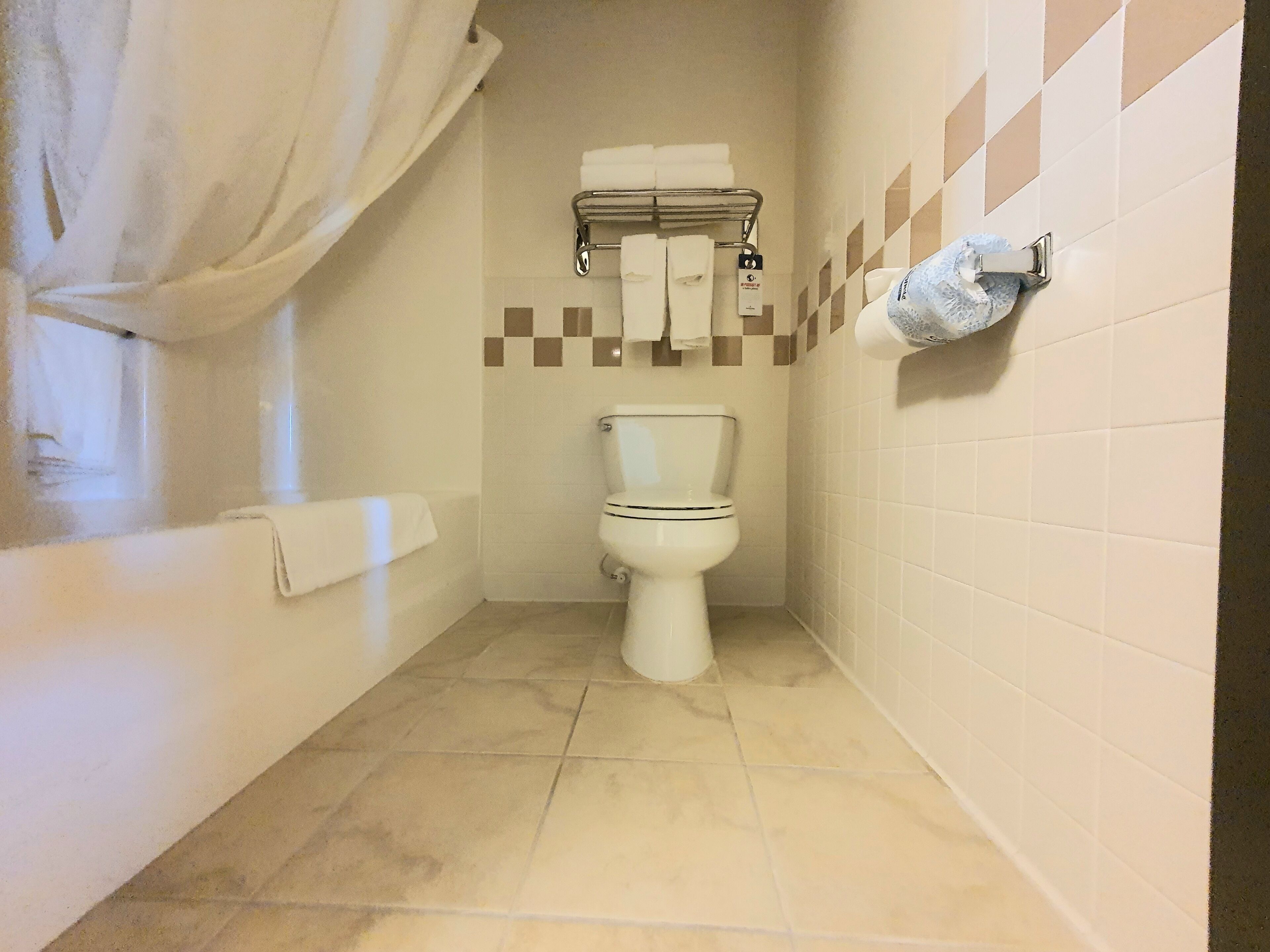 luxury room, 1 king bed, non smoking, jetted tub | bathroom shower