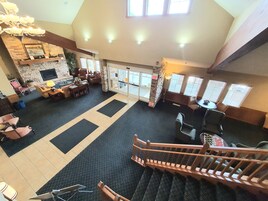 Sala de estar en el lobby