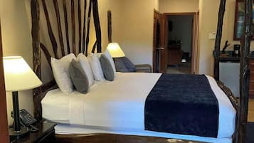 Ropa de cama de alta calidad, cubrecamas y muebles diferentes